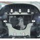 Усиленная защита картера двигателя, КПП (2 мм, сталь) для Renault Megane III 2008-2013, Renault Megane III 2013-2016, Renault Scenic III 2009-2016, Renault Grand Scenic III 2009-2017, Renault Fluence 2010-2012, 2012-2018