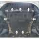 Усиленная защита картера двигателя, КПП (2 мм, сталь) для Renault Megane III 2008-2013, Renault Megane III 2013-2016, Renault Scenic III 2009-2016, Renault Grand Scenic III 2009-2017, Renault Fluence 2010-2012, 2012-2018
