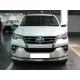 Защита переднего бампера одинарная d-76 для Toyota Fortuner 2020-н.в.