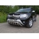 Защита передняя Кенгурятник с вставкой 60-75 мм ТСС для Renault Duster 2015-2021