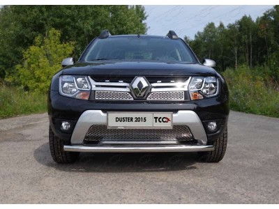 Защита переднего бампера 60 мм для Renault Duster № RENDUST15-04