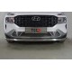 Защита передняя нижняя 60,3 мм ТСС для Hyundai Santa Fe IV Рестайлинг 2020 – 2023