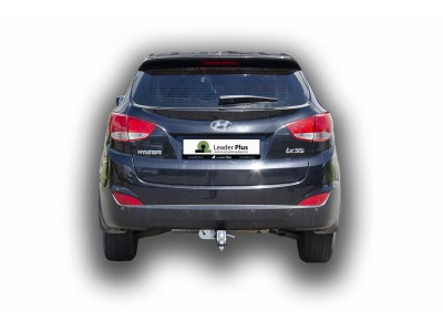 Фаркоп для Kia Sportage 2010-2015, Hyundai ix35 2010-2015 съемное крепление шара под американский квадрат №K112-E
