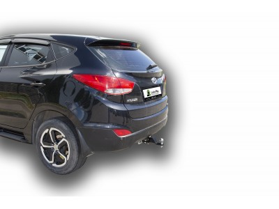 Фаркоп для Kia Sportage 2010-2015, Hyundai ix35 2010-2015 съемное крепление шара под американский квадрат