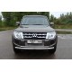 Накладка решётки радиатора 16 мм ТСС для Mitsubishi Pajero 4 2011-2014