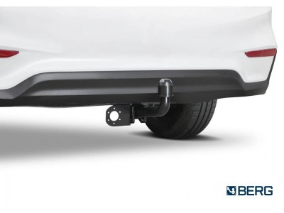 Фаркоп для Hyundai Solaris 2017-2020, 2020-2022, Kia Rio (без ПТФ) 2017-2020, 2020-2022, Solaris HS 2024-н.в., Solaris KRS 2024-н.в. крепление шара на двух болтах