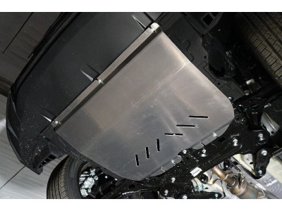 Защита картера и КПП (алюминий) 4мм для Jetour Dashing 1.5T 2WD 2022 – н.в. ZKTCC00610