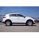 Защита порогов вогнутые d=63 мм (НПС) для Kia Sportage 2016-2022