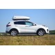 Защита порогов вогнутые d=63 мм (НПС) для Kia Sportage 2016-2022