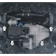 Защита картера двигателя, КПП (1,5 мм, сталь) для Kia Sportage 2016-2018, 2018-2022, Hyundai Tucson 2015-2018, 2018-2021