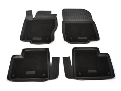 Коврики в салон Norplast комбинированные, текстиль с полиуретаном 4 шт для Mercedes GL/M/GLE № NPA10-C56-500-CM