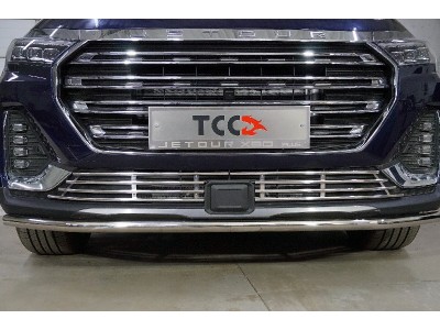 Решетка радиатора 12 мм 2 шт для Jetour x90 plus 2WD 2021 – н.в. JETX90PL23-02