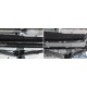 Защита трубок кондиционера + комплект крепежа, Rival, Алюминий для Jetour X90 Plus, V-1.6, V-2.0, Робот, передний, 2023-н.в.