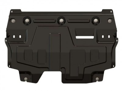 Защита картера и КПП Шериф сталь 2 мм для Volkswagen Polo/Skoda Rapid/Roomster/Fabia 2006-2020