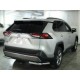 Защита заднего бампера "уголки" d-60 для Toyota RAV-4 2019 – н.в.