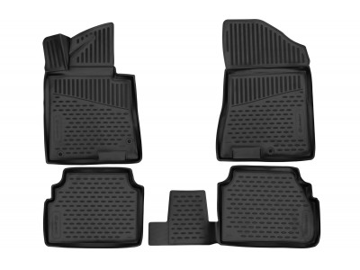 Коврики 3D в салон Element полиуретан 4 шт для Hyundai Sonata № ELEMENT3D02372210