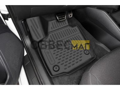 Коврики 3D в салон полиуретан 4 штуки на авто с комплектацией Comfort Element для HYUNDAI Solaris, 2017-, Comfort / Solaris KRS 2024 - /Solaris HS 2024-, 4 шт. (полиуретан) / Хендай Солярис  ELEMENT3D2065210