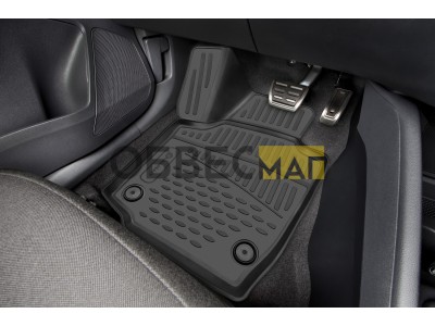 Коврики 3D в салон полиуретан 4 штуки на авто с комплектацией Comfort Element для HYUNDAI Solaris, 2017-, Comfort / Solaris KRS 2024 - /Solaris HS 2024-, 4 шт. (полиуретан) / Хендай Солярис  ELEMENT3D2065210