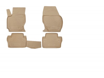 Коврики в салон Element полиуретан бежевые 4 штуки на Volvo XC70 № NLC.50.08.212