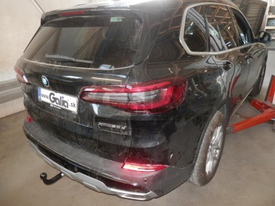 Фаркоп оцинкованный для BMW X5 G05 2018-н.в., BMW X7 G07 2019-н.в., BMW X6 G06 2019-н.в. быстросъемное крепление шара