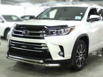 Дуга передняя низкая d-60+53 радиусная двойная для Toyota Highlander 2017-2019