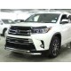 Дуга передняя низкая d-60+53 радиусная двойная для Toyota Highlander 2017-2019