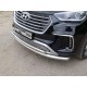 Накладка решётки радиатора 12 мм без круиз-контроля ТСС для Hyundai Santa Fe Grand 2016-2021