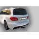 Фаркоп для Mercedes M-Class w164 2005-2012, Mercedes M-Class w166 2012-2015, Mercedes GLE-Class w166 2015-2019 съемное крепление шара под американский квадрат