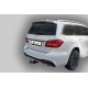 Фаркоп для Mercedes M-Class w164 2005-2012, Mercedes M-Class w166 2012-2015, Mercedes GLE-Class w166 2015-2019 съемное крепление шара под американский квадрат