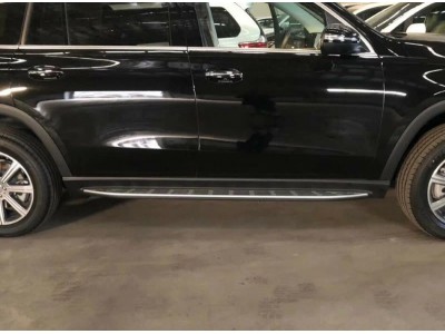 Пороги OEM для Mercedes-Benz GLS-class X167 рестайлинг 2019-2025