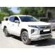Пороги лист d-60 Технотек для Mitsubishi L200 2019 – н.в.