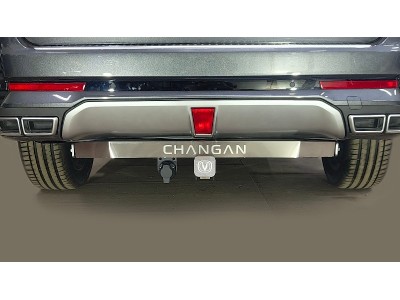 Фаркоп (шар E, надпись Changan) для Changan CS95 2.0L 4WD 2024-н.в.