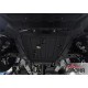 Защита картера+КПП+ комплект крепежа Автоброня, Сталь, для Changan CS-95 2022-н.в.; 2,0; АКПП; AWD