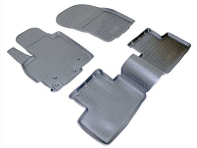 Коврики в салон Norplast полиуретан чёрные для Mitsubishi ASX/Peugeot 4008 № NPL-Po-59-05