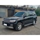 Защита передняя двойная 76-60 мм для Toyota Land Cruiser 100 1998-2007 LC 5