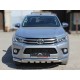 Защита переднего бампера Shark 76 мм для Toyota Hilux 2015-2021