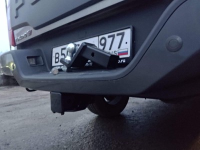Фаркоп для Foton Tunland G7 2023-н.в. съемное крепление шара под американский квадрат