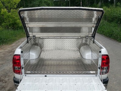 Крышка кузова (алюминий) для Toyota Hilux,Hilux Exclusive 2015-н.в. №TOYHILUX15-23