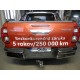Фаркоп оцинкованный для Toyota Hilux 2015-н.в., JAC T6 2021-н.в., JAC T8 2018-н.в., JAC T8 Pro 2023-н.в., Sollers ST6 2023-н.в. быстросъемное крепление шара