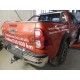 Фаркоп оцинкованный для Toyota Hilux 2015-н.в., JAC T6 2021-н.в., JAC T8 2018-н.в., JAC T8 Pro 2023-н.в., Sollers ST6 2023-н.в. быстросъемное крепление шара