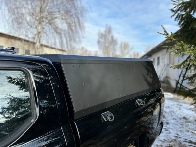 Кунг (алюминий Premium Black) 2мм для Great Wall POER KINGKONG 2023-н.в. №GRWALPOERKK23-49BLACK