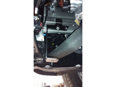 Защита картера двигателя (4 мм, алюминий) для Audi A4 2015-2024 (V = 1.8; 2.0 TFSI AT), Audi A5 2017-2024 (V = 2.0 TFSI)