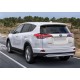 Пороги алюминиевые Rival Black для Toyota RAV4 2013-2019
