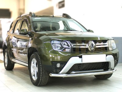 Защита переднего бампера 60 мм для Renault Duster № RD15_1