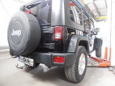 Фаркоп оцинкованный Galia шар C съемный для Jeep Wrangler 2007-2018