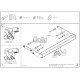 Фаркоп оцинкованный Galia шар A для Volkswagen Caravelle/Multivan/Transporter T5/6 2003-2021