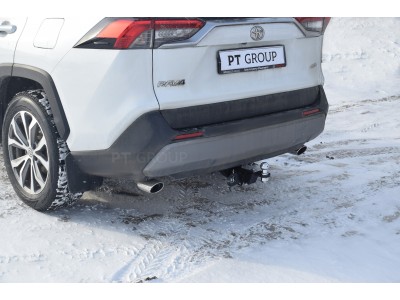 Фаркоп для Toyota RAV4 2019-н.в, Suzuki Across 2020-н.в. съемное крепление шара под американский квадрат