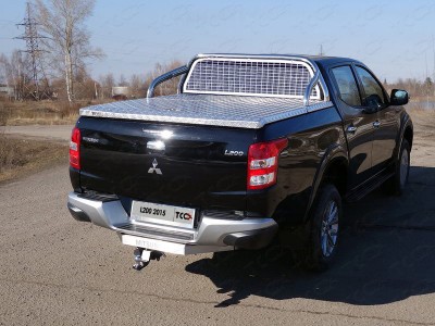 Защита кузова и заднего стекла для крышки без надписи 75х42 мм для Mitsubishi L200 № MITL20015-53